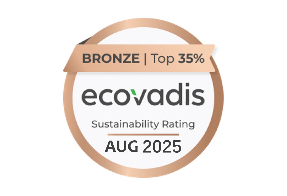 喜报：奇异果体育首页有限公司荣膺EcoVadis铜牌认证